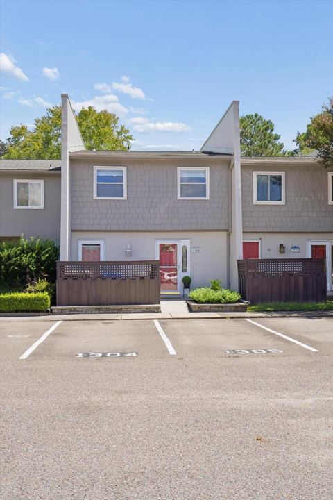 Front of the home and parking
